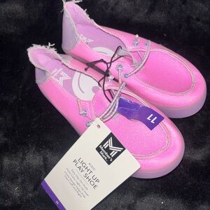 Members Mark Kids Pink Light-Up Play Shoes | Size 11 | New With Tags.